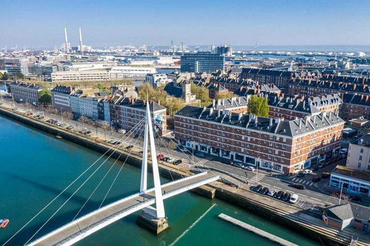 Ferienwohnung Le Cocon Sur Les Quais - 4 Pers - Parking Prive Le Havre Exterior foto